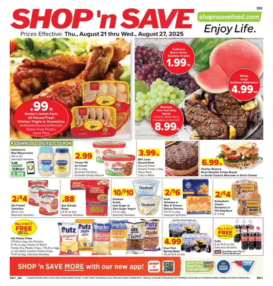 Shop 'n Save catalogue in Liberal KS | Our best deals for you | 2025-08-21T00:00:00.000Z - 2025-08-27T00:00:00.000Z