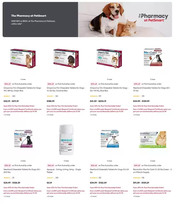 Pet Smart catalogue in Frankfort IN | Pet Smart Weekly ad | 2025-08-25T00:00:00.000Z - 2025-09-01T00:00:00.000Z