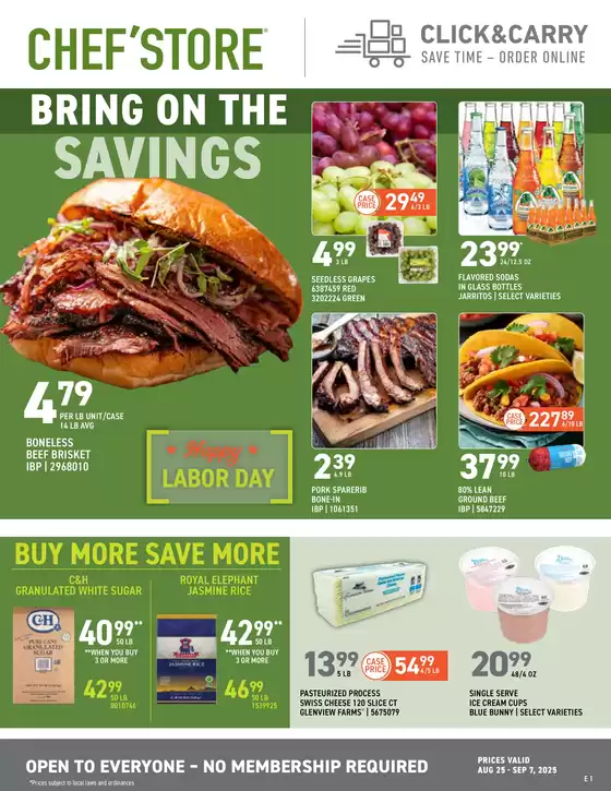 Chef'Store catalogue in Newport OR | Attractive special offers for everyone | 2025-08-25T00:00:00.000Z - 2025-09-07T00:00:00.000Z