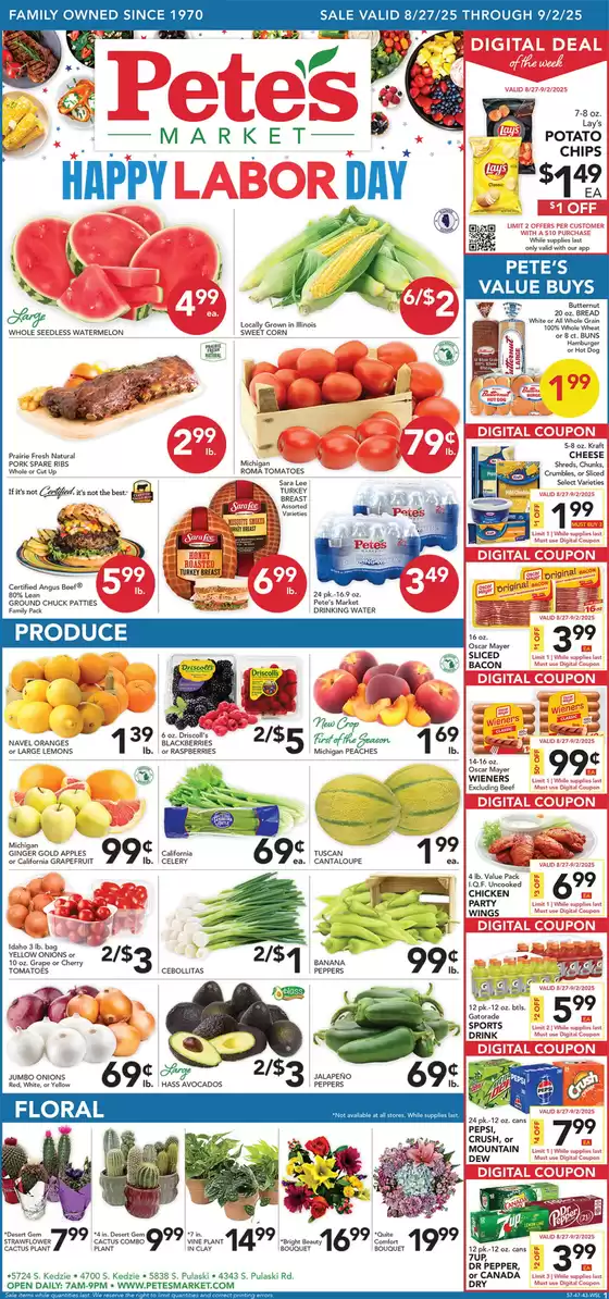 Pete's Fresh Market catalogue in Atlanta GA | Our best bargains | 2025-08-27T00:00:00.000Z - 2025-09-02T00:00:00.000Z