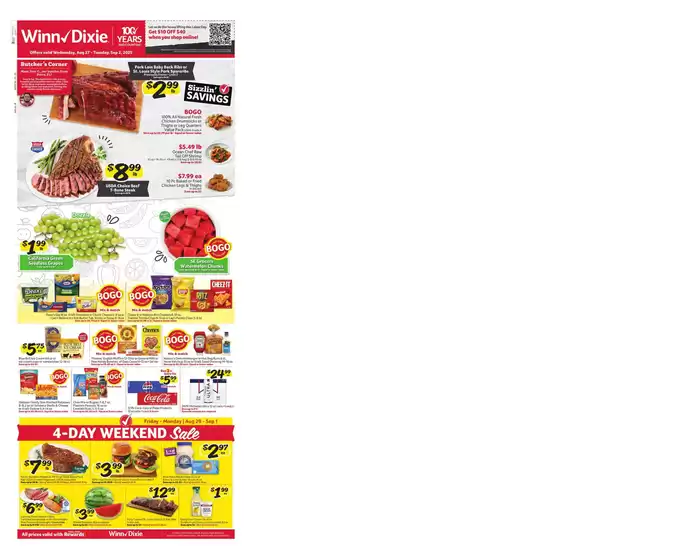 Winn Dixie catalogue in Mesa AZ | Our best deals for you | 2025-08-27T00:00:00.000Z - 2025-09-02T00:00:00.000Z