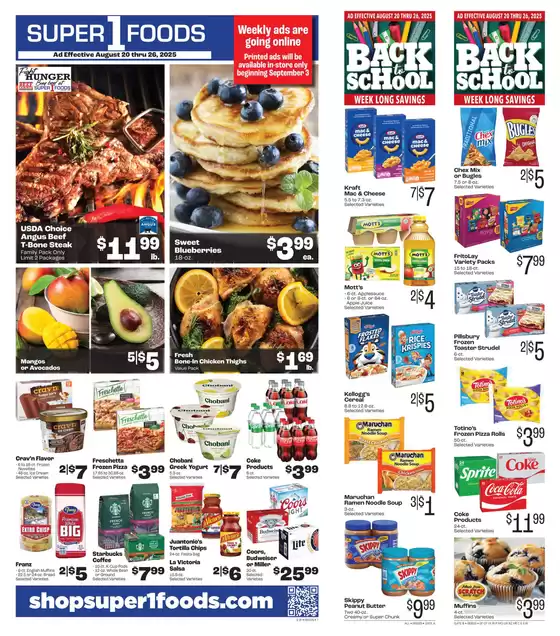 Current special promotions