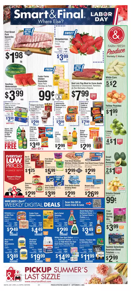 Smart & Final catalogue in Tuscola IL | Our best deals for you | 2025-08-26T00:00:00.000Z - 2025-08-28T00:00:00.000Z