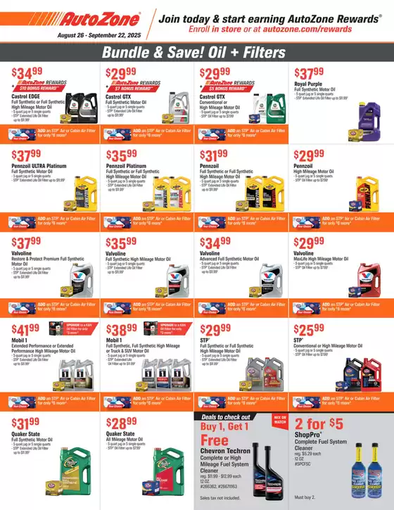 New offers to discover