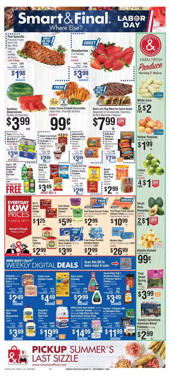 Smart & Final catalogue in Mesa AZ | Weekly Ad Savings (08/27/2025 - 09/02/2025)  | 2025-08-26T00:00:00.000Z - 2025-08-28T00:00:00.000Z
