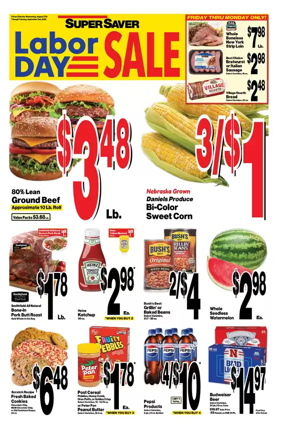 Super Saver catalogue in Mesa AZ | Top deals for all customers | 2025-08-27T00:00:00.000Z - 2025-09-02T00:00:00.000Z