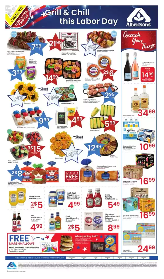 Albertsons catalogue in Williston ND | Current bargains and offers | 2025-08-27T00:00:00.000Z - 2025-09-02T00:00:00.000Z