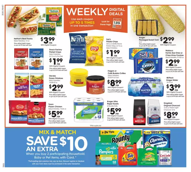 Current special promotions