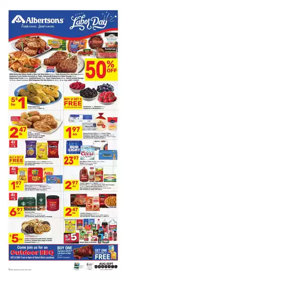 Albertsons catalogue in Centreville MD | Our best offers for you | 2025-08-27T00:00:00.000Z - 2025-09-02T00:00:00.000Z
