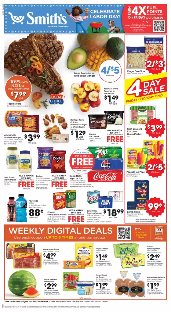 Smith's catalogue in Vail CO | Current special promotions | 2025-08-27T00:00:00.000Z - 2025-09-02T00:00:00.000Z