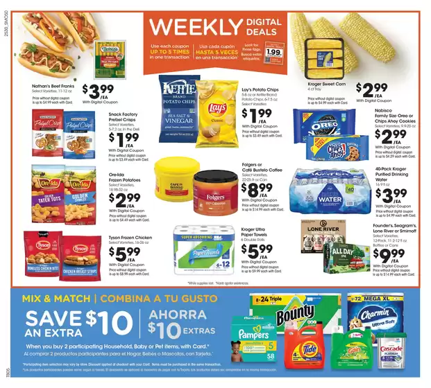 Current special promotions