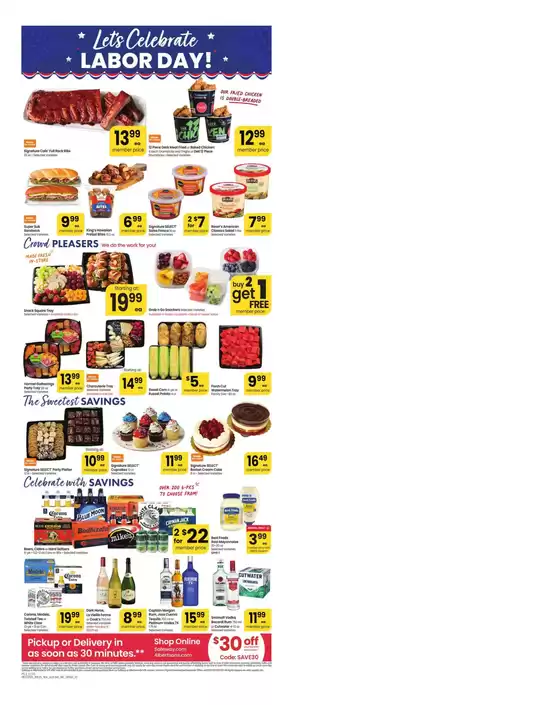 Discounts and promotions