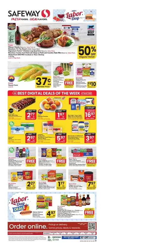 Current bargains and offers