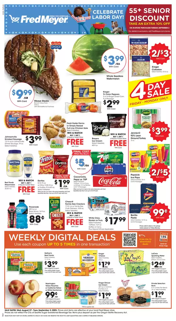 Fred Meyer catalogue in Houston TX | Our best deals for you | 2025-08-27T00:00:00.000Z - 2025-09-02T00:00:00.000Z