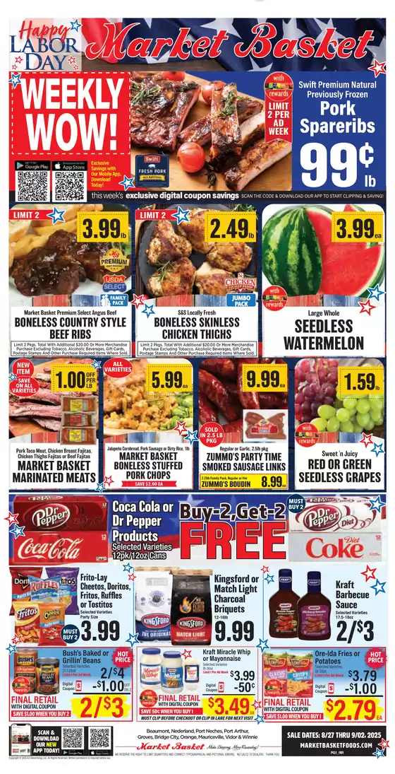 Current special promotions