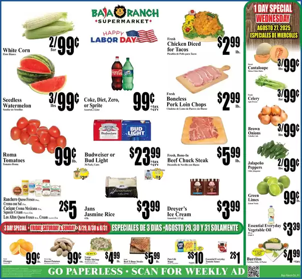 Baja Ranch catalogue in Alpharetta GA | Baja Ranch weekly ad | 2025-08-27T00:00:00.000Z - 2025-09-02T00:00:00.000Z