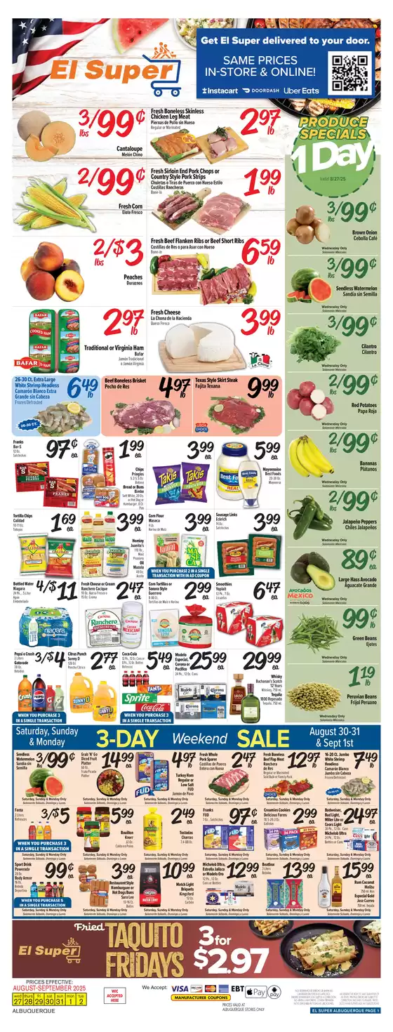 El Super catalogue in Alpharetta GA | Weekly Ad Savings (08/27/25 - 09/02/25) | 2025-08-27T00:00:00.000Z - 2025-09-02T00:00:00.000Z