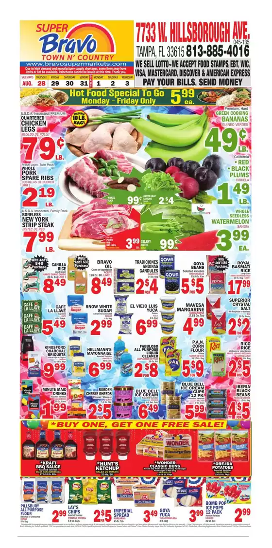 Bravo Supermarkets catalogue in Alpharetta GA | Our best deals for you | 2025-08-28T00:00:00.000Z - 2025-09-03T00:00:00.000Z