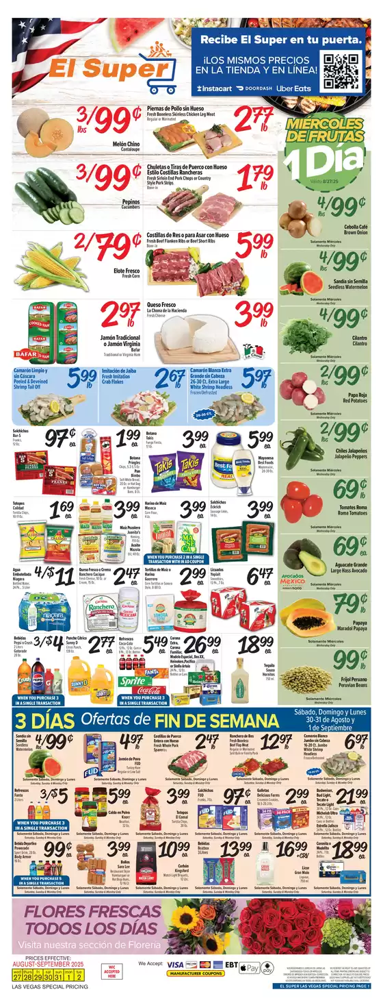 El Super catalogue in Giddings TX | Exclusive deals for our customers | 2025-08-27T00:00:00.000Z - 2025-09-02T00:00:00.000Z