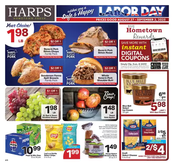 Harp's Market catalogue in Alpharetta GA | Attractive special offers for everyone | 2025-08-27T00:00:00.000Z - 2025-09-02T00:00:00.000Z