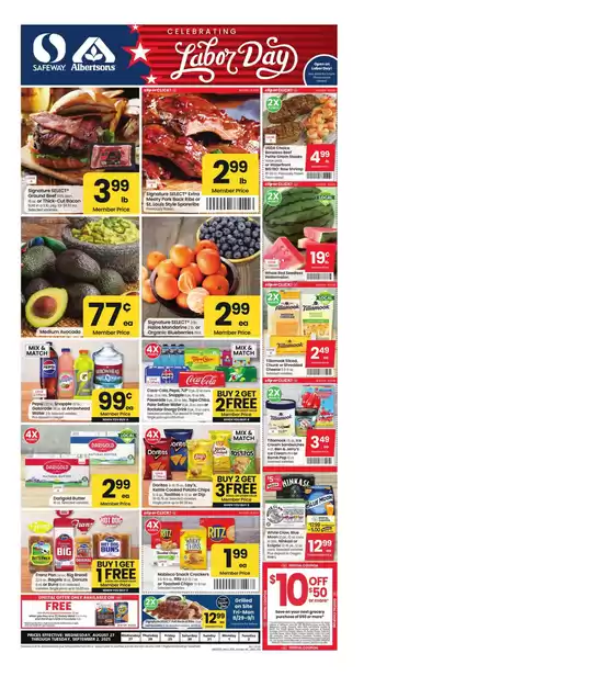 Albertsons catalogue in Giddings TX | Weekly Ad - Albertsons - Portland | 2025-08-27T00:00:00.000Z - 2025-09-02T00:00:00.000Z