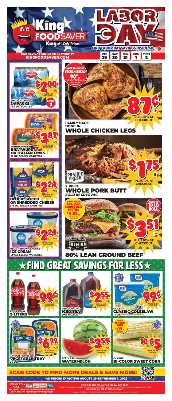 Price Cutter catalogue in Johns Creek GA | Exclusive bargains | 2025-08-27T00:00:00.000Z - 2025-09-02T00:00:00.000Z