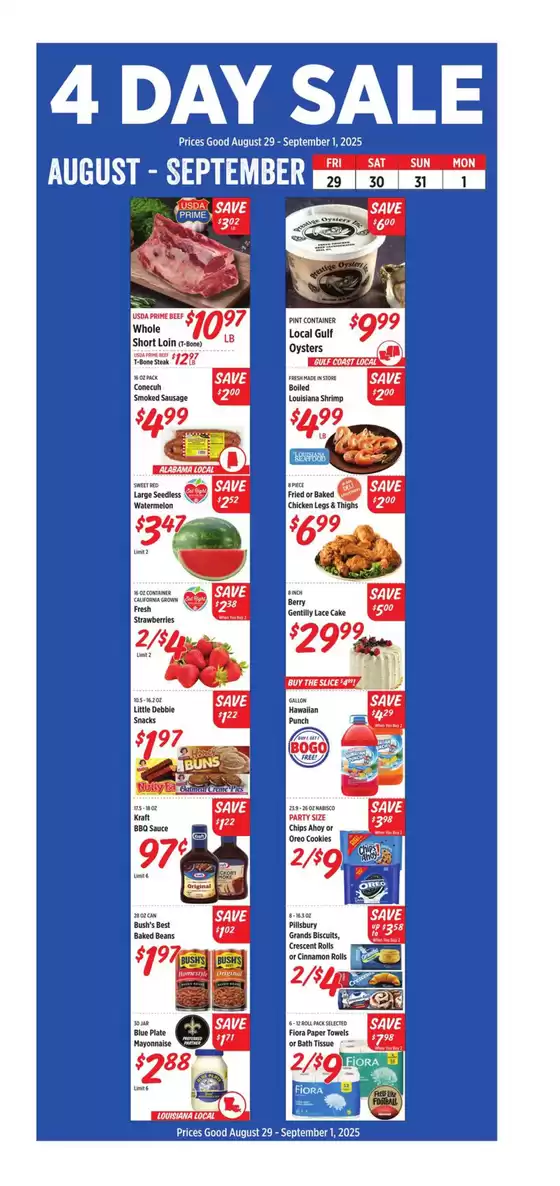 Rouses catalogue in Glen Ridge NJ | Weekly Ad | 2025-08-27T00:00:00.000Z - 2025-09-03T00:00:00.000Z