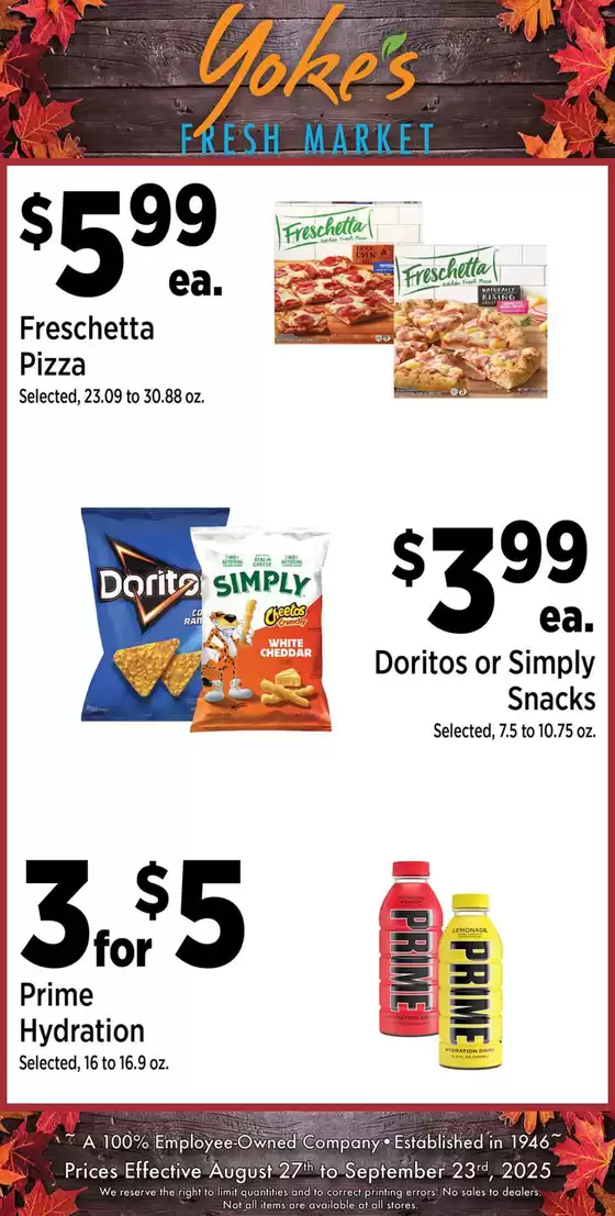 Yoke's Fresh Market Monthly Savings Guide
