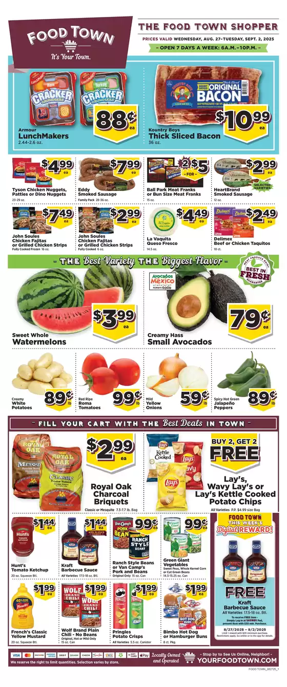 Food Town Advo Two Page