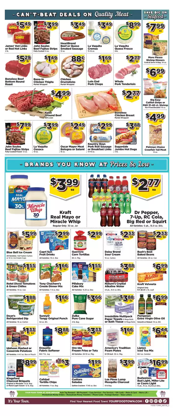 Food Town Advo Two Page