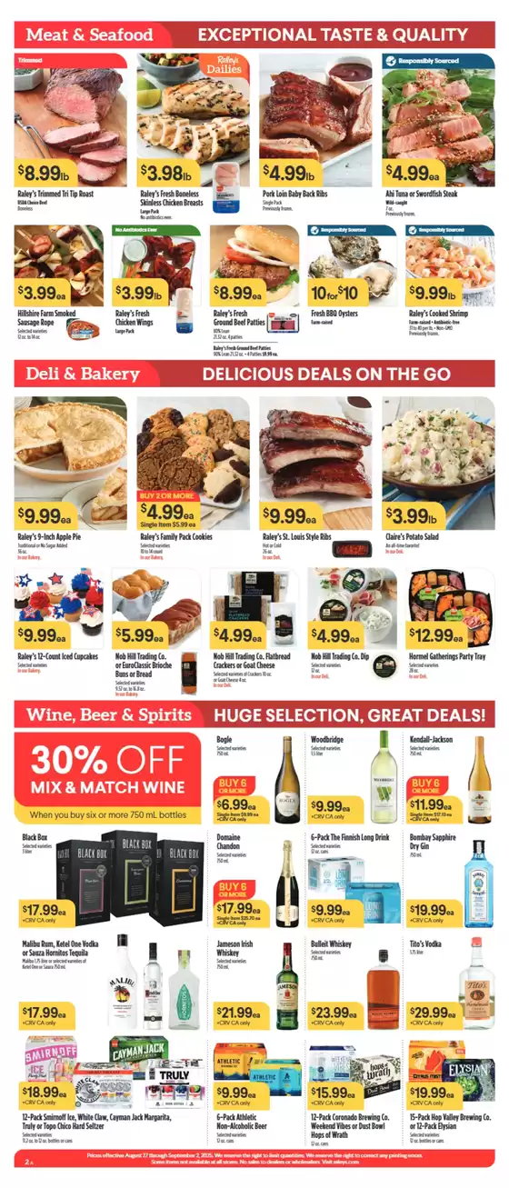 Nob Hill weekly ad