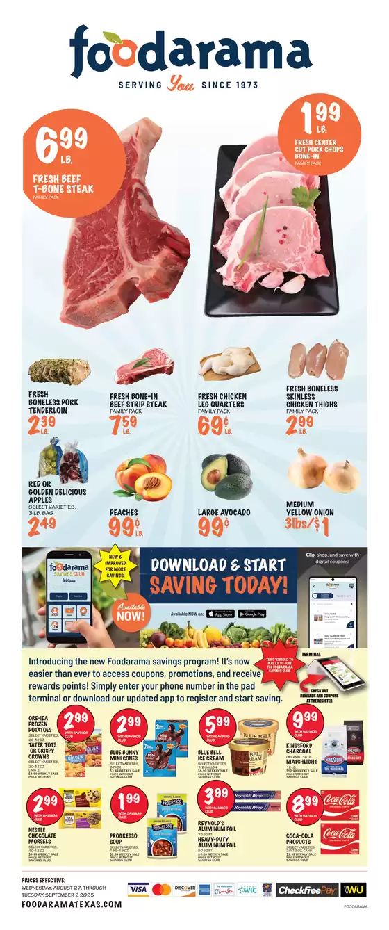 Foodarama catalogue in Rockford IL | Foodarama weekly ad | 2025-08-27T00:00:00.000Z - 2025-09-02T00:00:00.000Z