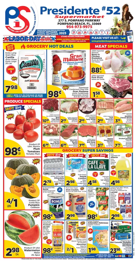 Attractive special offers for everyone