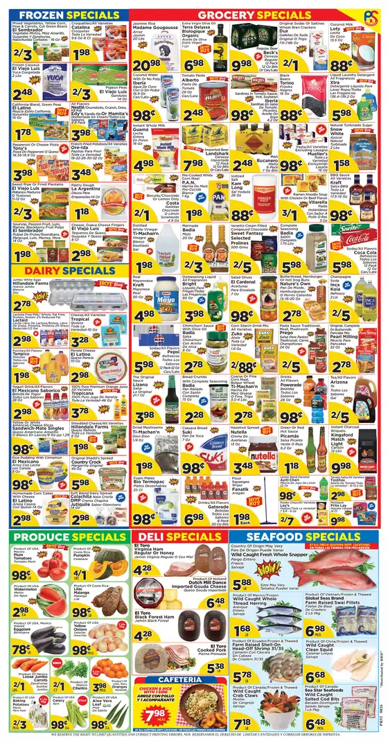 Attractive special offers for everyone