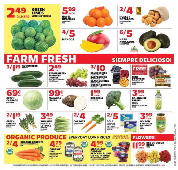 Sedano's weekly ad