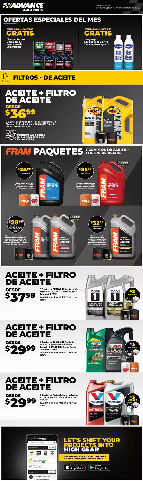 Advance Auto Parts catalogue in Chino Valley AZ | SEP2025DigitalFlyer ESUS | 2025-08-28T00:00:00.000Z - 2025-09-24T00:00:00.000Z