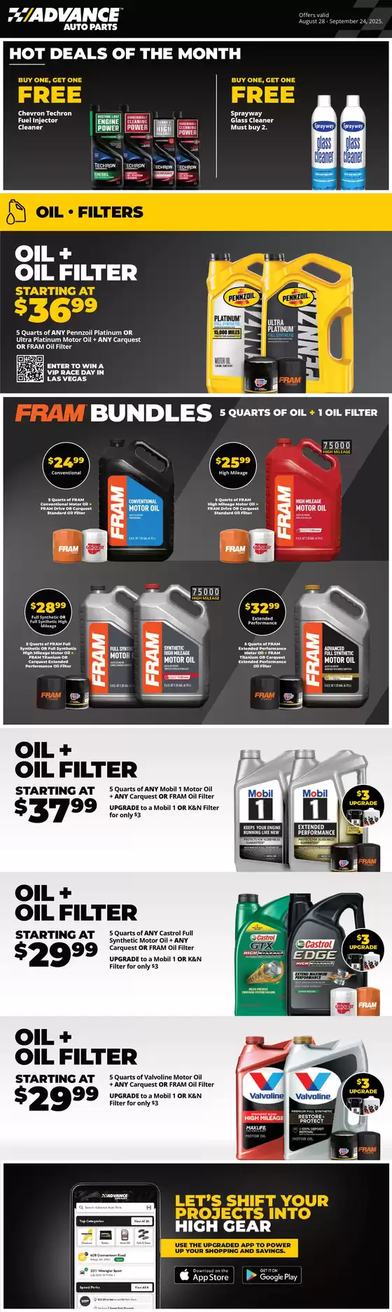 Advance Auto Parts catalogue in Chino Valley AZ | SEP2025DigitalFlyer | 2025-08-28T00:00:00.000Z - 2025-09-24T00:00:00.000Z