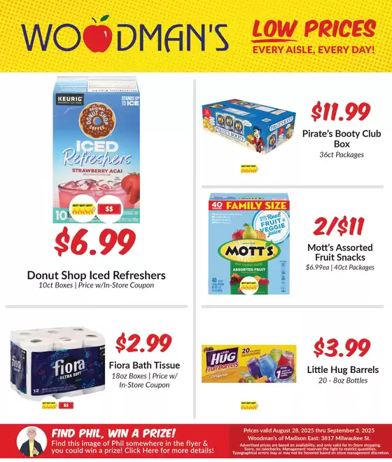 Woodman's catalogue in Chino Valley AZ | Great offer for bargain hunters | 2025-08-28T00:00:00.000Z - 2025-09-03T00:00:00.000Z