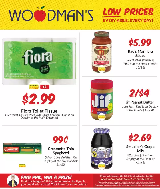 Woodman's catalogue in Lees Summit MO | Current bargains and offers | 2025-08-28T00:00:00.000Z - 2025-09-03T00:00:00.000Z