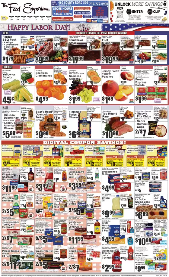 The Food Emporium catalogue in Austin TX | The Food Emporium weekly ad | 2025-08-29T00:00:00.000Z - 2025-09-04T00:00:00.000Z