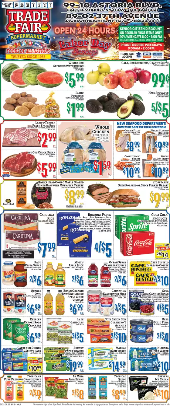 Trade Fair Supermarket catalogue in Fremont CA | Special offers for you | 2025-08-29T00:00:00.000Z - 2025-09-04T00:00:00.000Z