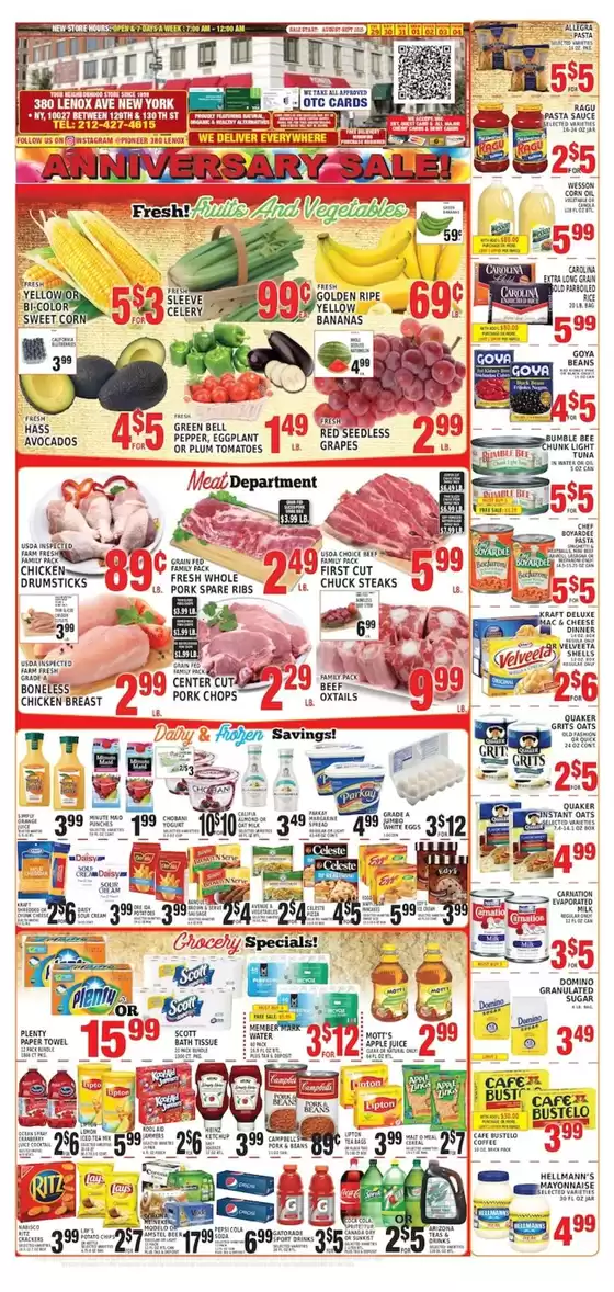Pioneer Supermarkets catalogue in Tuskegee AL | New offers to discover | 2025-08-29T00:00:00.000Z - 2025-09-04T00:00:00.000Z