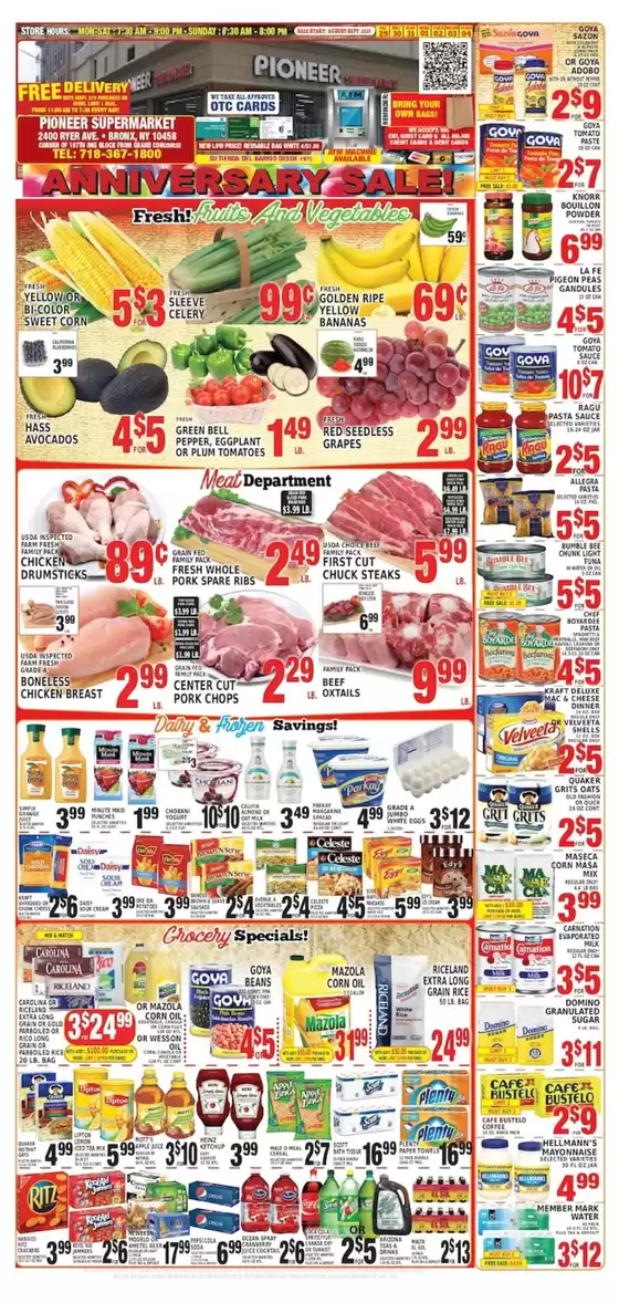 Pioneer Supermarkets catalogue in Tuskegee AL | Wide range of offers | 2025-08-29T00:00:00.000Z - 2025-09-04T00:00:00.000Z