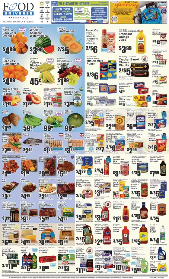 Food Universe catalogue in Tuskegee AL | Our best offers for you | 2025-08-29T00:00:00.000Z - 2025-09-04T00:00:00.000Z