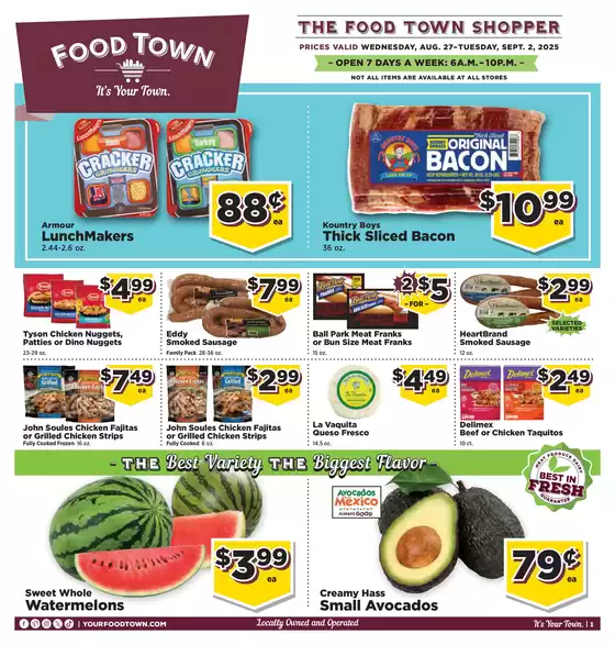 Food Town Advo Circular