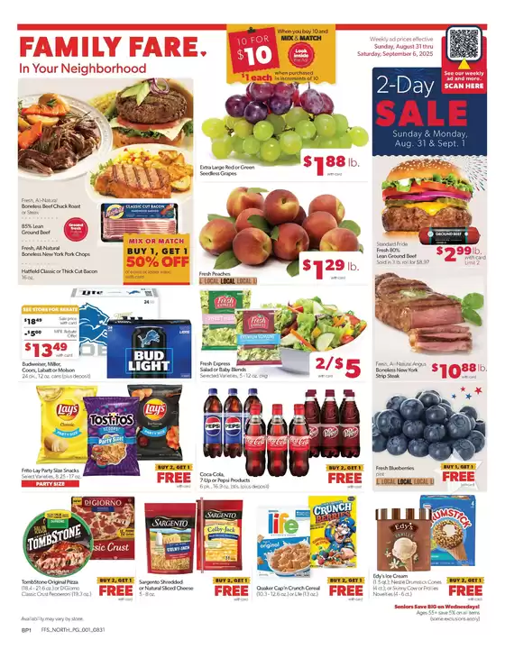 Family Fare catalogue in Fremont CA | Discounts and promotions | 2025-08-29T00:00:00.000Z - 2025-08-30T00:00:00.000Z