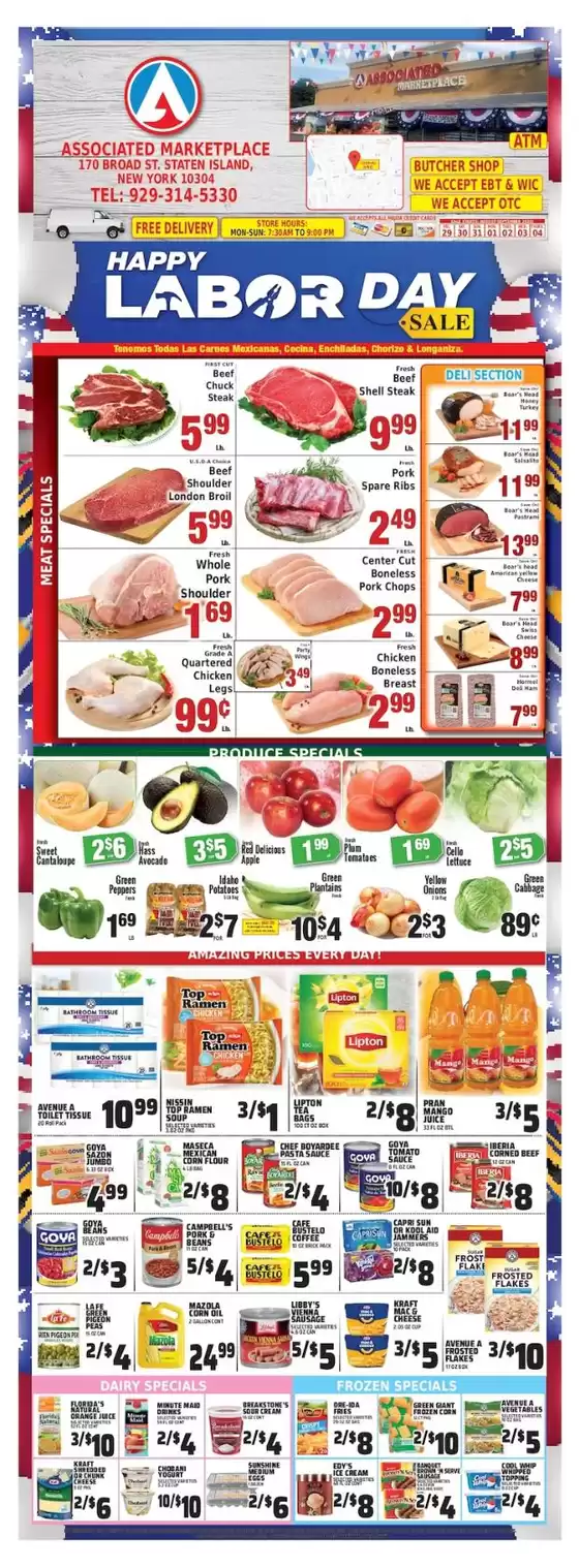 Associated catalogue in Paris IL | Great offer for bargain hunters | 2025-08-29T00:00:00.000Z - 2025-09-04T00:00:00.000Z