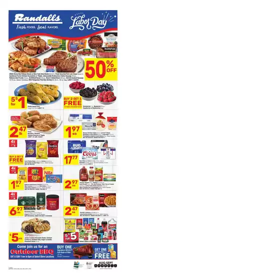 Current special promotions