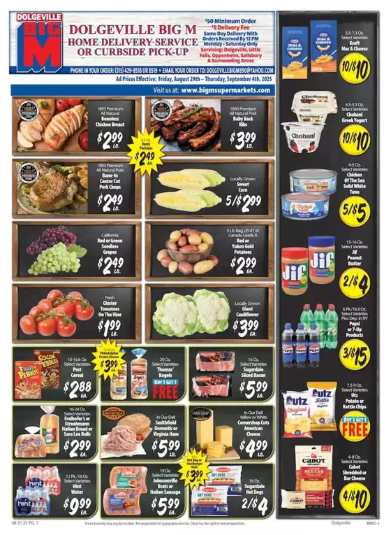BigM Supermarkets catalogue in Woodbury MN | Discover attractive offers | 2025-08-29T00:00:00.000Z - 2025-09-04T00:00:00.000Z