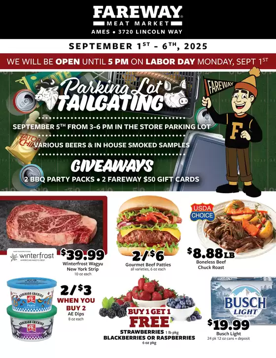 Fareway catalogue in Pittsburgh PA | Top offers for smart savers | 2025-09-01T00:00:00.000Z - 2025-09-06T00:00:00.000Z